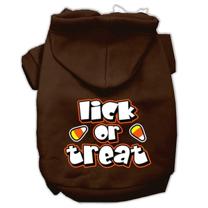 Lick Or Treat Screen Print Hoodie - Many Colors - Posh Puppy Boutique