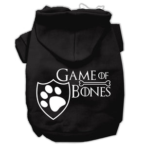 Game of Bones Screenprint Hoodie- Many Colors - Posh Puppy Boutique