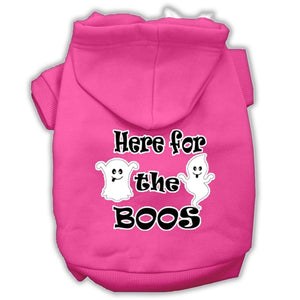 Here for the Boos Screenprint Dog Hoodie- in Many Colors - Posh Puppy Boutique