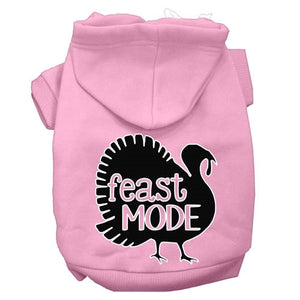 Feast Mode Screen Print Dog Hoodie in Many Colors - Posh Puppy Boutique