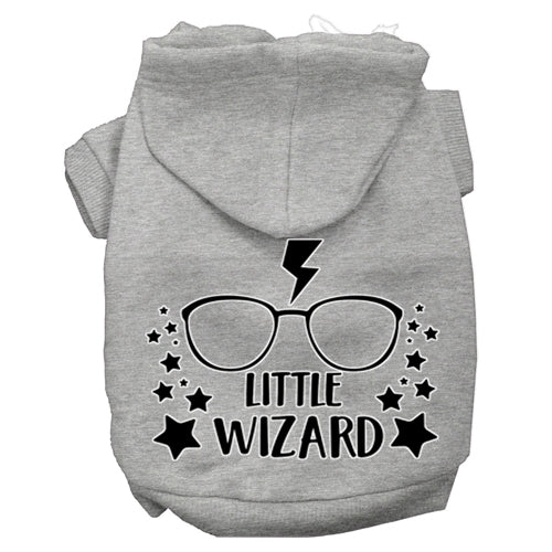 Little Wizard Screen Print Dog Hoodies in Many Colors
