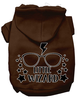Little Wizard Screen Print Dog Hoodies in Many Colors - Posh Puppy Boutique