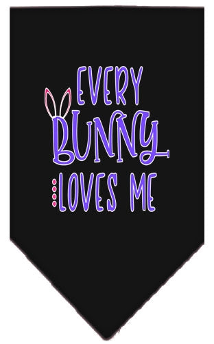 Every Bunny Loves Me Screen Print Bandana in Many Colors