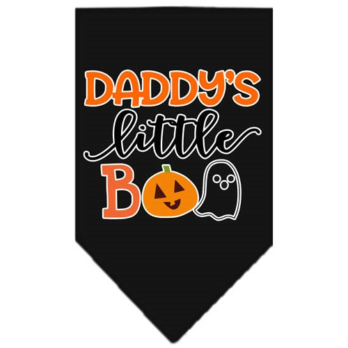 Daddy's Little Boo Screen Print Bandana in Many Colors