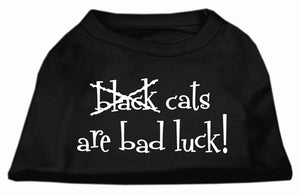 Black Cats are Bad Luck Shirts- Many Colors - Posh Puppy Boutique