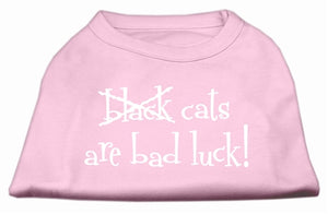Black Cats are Bad Luck Shirts- Many Colors - Posh Puppy Boutique