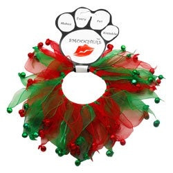 Christmas Bell Smoocher - Posh Puppy Boutique