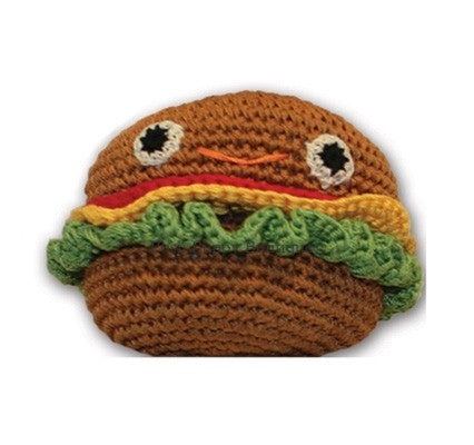 Hamburger Knit Toy