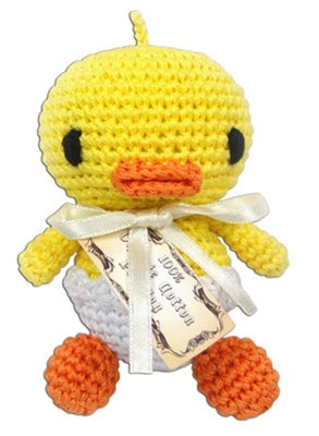 Hatch the Baby Duck Knit Toy