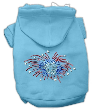 Fireworks Rhinestone Hoodie - Many Colors - Posh Puppy Boutique
