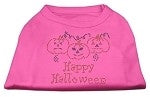Happy Halloween Rhinestud Shirts- Many Colors - Posh Puppy Boutique