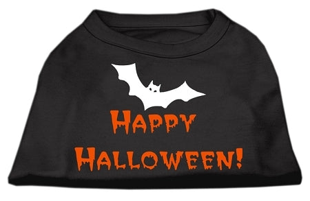 Happy Halloween Dog Screen Print Shirt- Three Colors