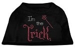 Im the Trick Rhinestud Shirt- Many Colors - Posh Puppy Boutique