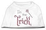 Im the Trick Rhinestud Shirt- Many Colors - Posh Puppy Boutique