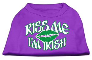 Kiss Me Im Irish Screen Print Shirt - Posh Puppy Boutique