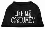 Like My Costume Screen Print Shirt - Black