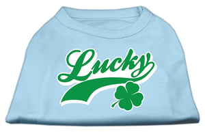 Lucky Swoosh Screen Print Shirt - Posh Puppy Boutique