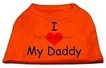 I Love My Daddy Screen Print Shirt - Many Colors - Posh Puppy Boutique