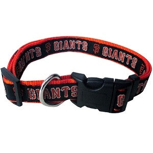 MLB San Francisco Giants Dog Collar - Posh Puppy Boutique