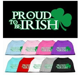 Proud Irish Screen Print Shirt - Posh Puppy Boutique