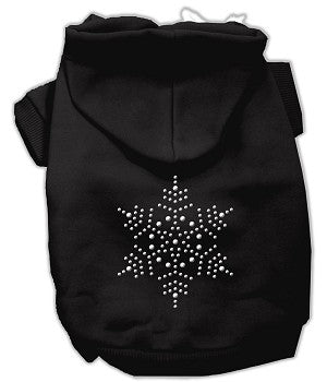 Snowflake Rhinestone Hoodie In Many Colors - Posh Puppy Boutique