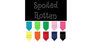 Spoiled Rotten Bandana in Many Colors - Posh Puppy Boutique