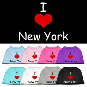 I Love New York Shirt - Many Colors - Posh Puppy Boutique