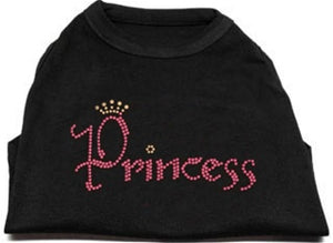 Princess Rhinestone Shirt - Many Colors - Posh Puppy Boutique