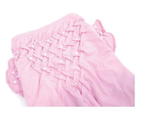 Think in Pink Hand-Smocked Tee - Posh Puppy Boutique