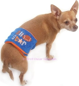 All Star Football Belly Band - Posh Puppy Boutique