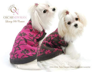 Two Faced Diva Reversible Sweater - Posh Puppy Boutique