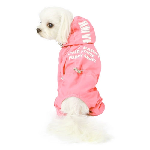 Puppy Angel Magagio Raincoat Overalls - Pink