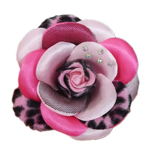 Scarlett Collar Flower - Pink - Posh Puppy Boutique