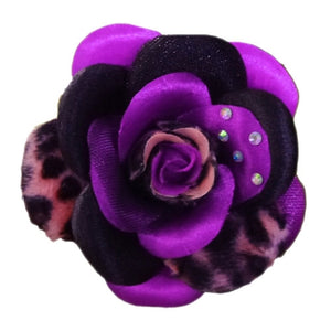 Scarlett Collar Flower - Purple - Posh Puppy Boutique