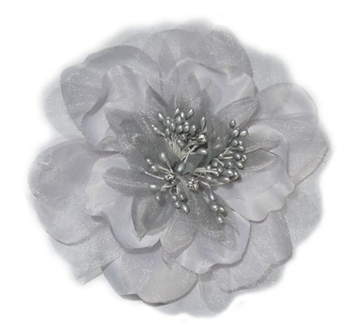 Victoria Collar Flower Slider - Silver