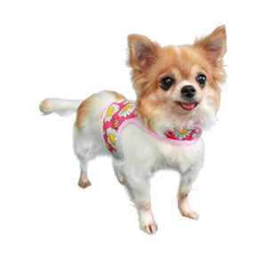 Daisy Harness - Pink Hibiscus - Posh Puppy Boutique