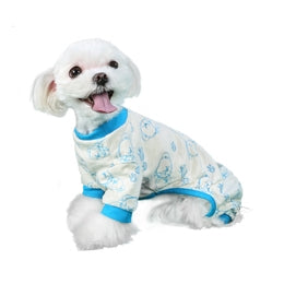 Milo Pajama - Blue - Posh Puppy Boutique
