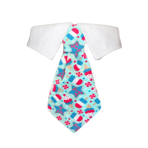 July Shirt Neck Tie Collar - Posh Puppy Boutique