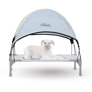 Pet Cot Canopy - Gray - Posh Puppy Boutique