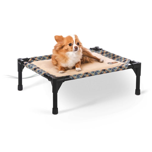 Thermo-Pet Cot Tan-Plaid