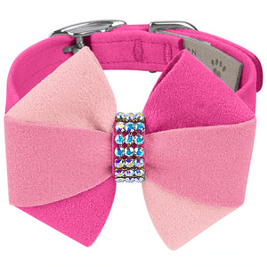 Susan Lanci Pink Velvet Collar