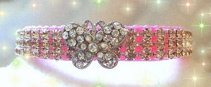 Butterfly Sparkle Dog Collar - Posh Puppy Boutique