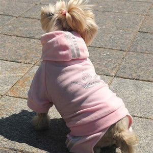 City Glam Track Suit - Pink - Posh Puppy Boutique