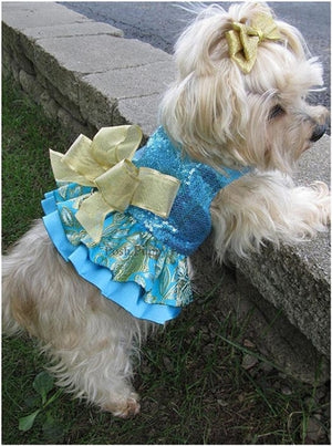 Couture Serenatta Dog Harness Dress - Posh Puppy Boutique