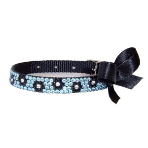 Trendy Posh Collection Blue Blossom Collar - Posh Puppy Boutique