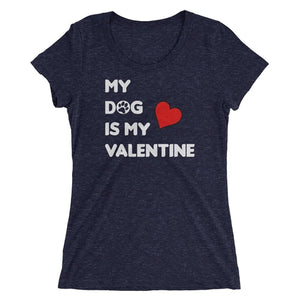 My Dog is My Valentine - Human Shirt - Posh Puppy Boutique