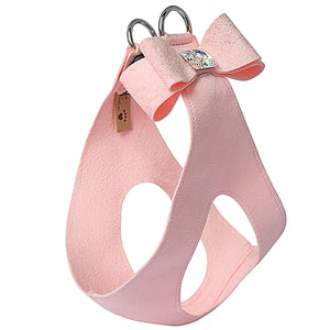 Susan Lanci Puppy Pink Glitzerati Big Bow Step in Harness