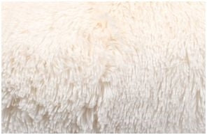 Susan Lanci Cream Shag Blanket - Posh Puppy Boutique