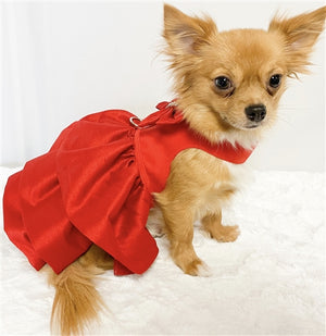 Susan Lanci Madison Dress - Red Pepper - Posh Puppy Boutique