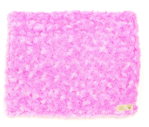 Susan Lanci Perfect Pink Curly Sue Blanket